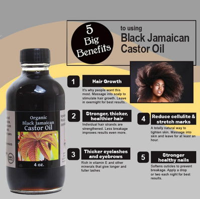 Organic Black Jamaican Castor Oil