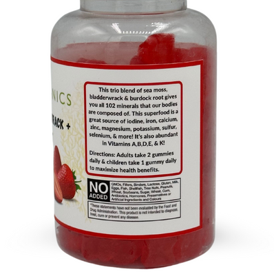 Strawberry Sea Moss Gummies