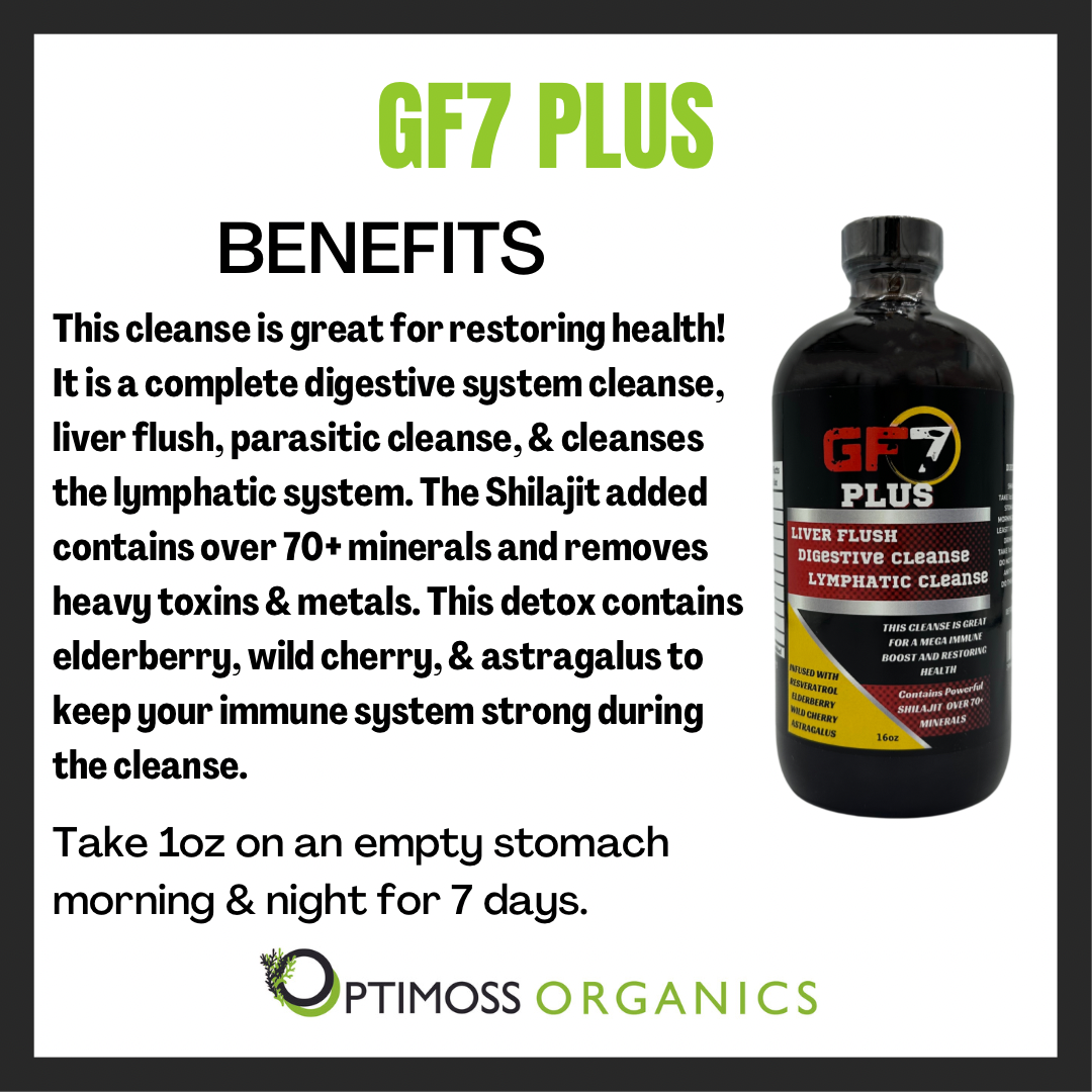 Gf7 Chart GF7 Plus Detox DEAL – OptimossOrganics