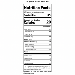 Dragon Fruit Sea Moss Gel