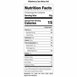 Elderberry Sea Moss Gel